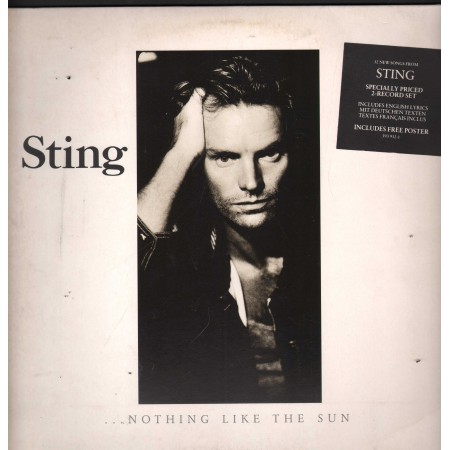 Sting Lp Vinile Nothing Like The Sun A&M Records – 3939121 Nuovo