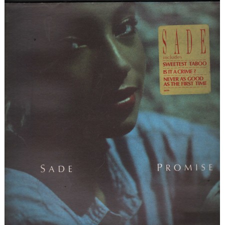Sade Lp Vinile Promise Epic – 86318 Nuovo