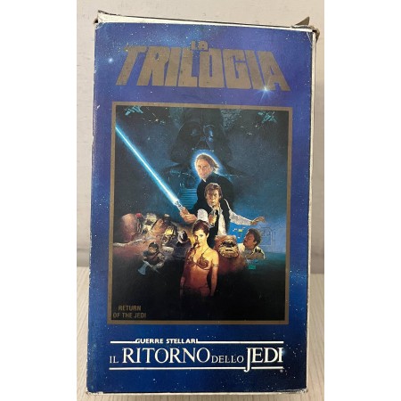La Trilogia Guerre Stellari Cofanetto VHS George Lucas Univideo - 147815 Sigillato