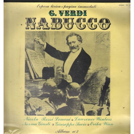Giuseppe Verdi Lp Vinile Nabucco. Album Nr.2  Joker – SM1107 Sigillato