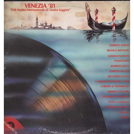 Various Lp Vinile Venezia '81 - XVII Mostra Di Musica Leggera Polydor – 2448128 Nuovo