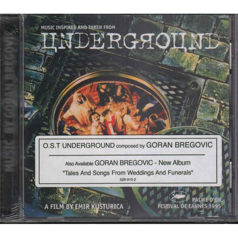 Goran Bregovic CD Underground OST Soundtrack Sigillato 0731452891020 Goran Bregovic CD Underground OST Soundtrack Sigillato 0731452891020