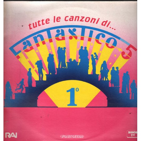 I Macedonia Lp Vinile Tutte Le Canzoni Di Fantastico 5 - 1° Fonit Cetra – TLPX131 Nuovo
