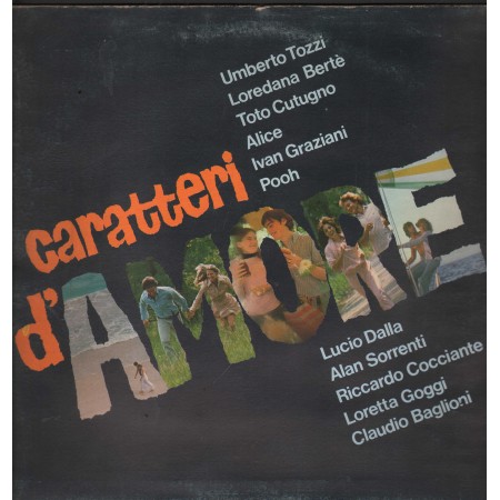 Various Lp Vinile Caratteri D'Amore CGD – CGD20274 Nuovo
