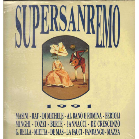 AA.VV.  Lp Supersanremo 1991 Nuovo Sigillato 0090317406619