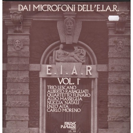 Various Lp Vinile Dai Microfoni Dell'E.I.A.R. - Vol. 1 Parade Cetra – LEL108 Nuovo