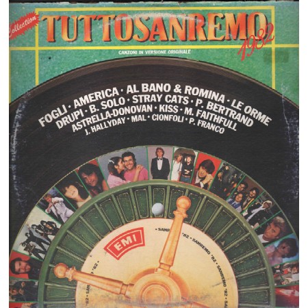 Various Lp Vinile Tuttosanremo 1982 EMI – 3C1647809293 Nuovo
