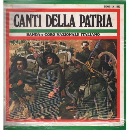 Banda e Coro Nazionale Italiano Lp 33giri Canti della Patria Sigillato 0003330