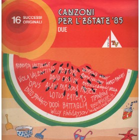 Various Lp Vinile Canzoni Per L'Estate '85 Due CGD – COM20472 Nuovo