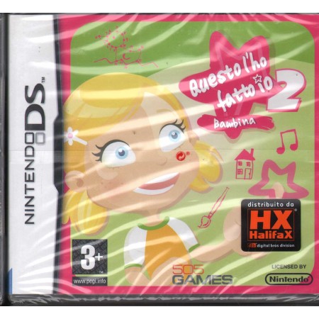 Questo L'Ho Fatto Io 2 Girl Videogioco Nintendo DS NDS 8023171014593Sigillato