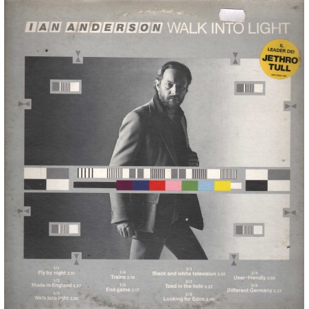 Ian Anderson Lp Vinile Walk Into Light Chrysalis – CDL1443 Nuovo