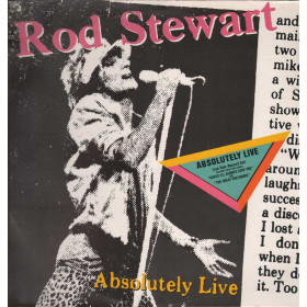 Rod Stewart 2 Lp Vinile Absolutely Live / Warner Bros 923 743-1 Gatefold Nuovo Rod Stewart Lp DOPPIO 33giri Absolutely Live - Gatefold Nuovo 923743