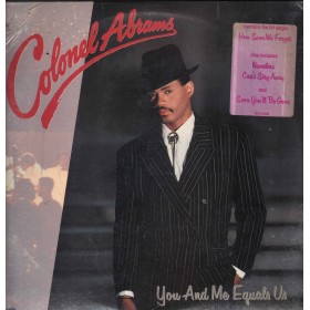 Colonel Abrams Lp Vinile You And Me Equals Us MCA Records – MCA42029 Sigillato