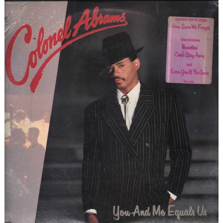 Colonel Abrams Lp Vinile You And Me Equals Us MCA Records – MCA42029 Sigillato