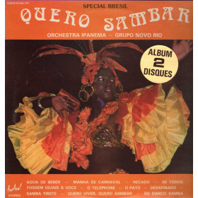 Orchestra Ipanema Grupo Novo Rio 2 Lp Quero Sambar / Disques Festival Nuovo Orchestra Ipanema Grupo Novo Rio 2 Lp Quero Sambar Disques Festival