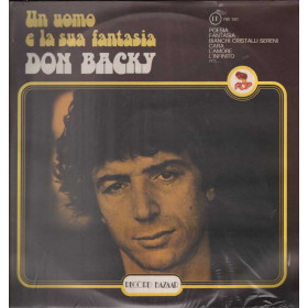 Don Backy Lp Vinile Un Uomo E La Sua Fantasia Record Bazaar RB 161 Sigillato Don Backy - Un Uomo E La Sua Fantasia Record Bazaar RB 161