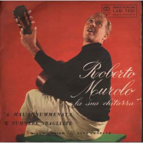 Roberto Murolo 45 giri 7" 'A Mal Annumenata E Nummere Sbagliate / Durium Nuovo Roberto Murolo  45giri 7" 'A Mal'Annumenata 'E Nummere Sbagliate  Nuovo LIB9059