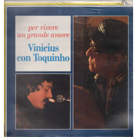 Vinicius Con Toquinho Lp Vinile Per Vivere Un Grande Amore / Fonit Sigillato Vinicius Con Toquinho Lp 33giri Per Vivere Un Grande Amore Nuovo Sig 0000407