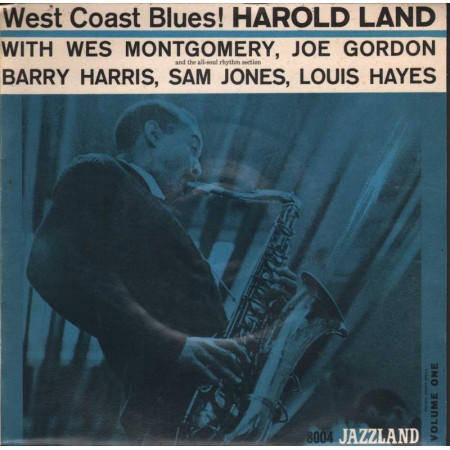 Harold Land Vinile EP 7" West Coast Blues! Volume One Nuovo