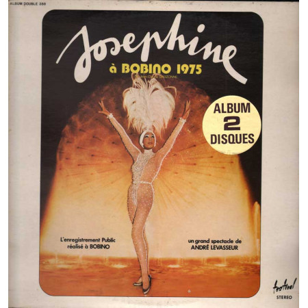 Josephine Baker LP DOPPIO 33giri Josephine A Bobino 1975 Gatefold Nuovo 288222