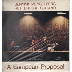 Bennink Mengelberg Rutherford Schiano Lp A European Proposal Gatefold Sigillato Bennink Mengelberg Rutherford Schiano Lp A European Proposal Gatefold Sigillato
