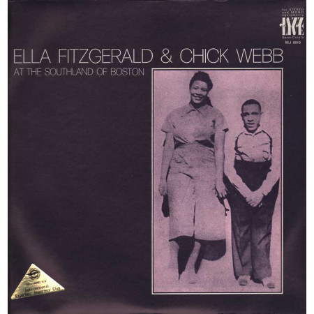 Ella Fitzgerald & Chick Webb Lp 33giri At The Southland Of Boston Nuovo BLJ8010