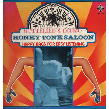 Gotteried & Lonzo Lp Vinile Honky Tonk Saloon / Telefunken ‎TES 302