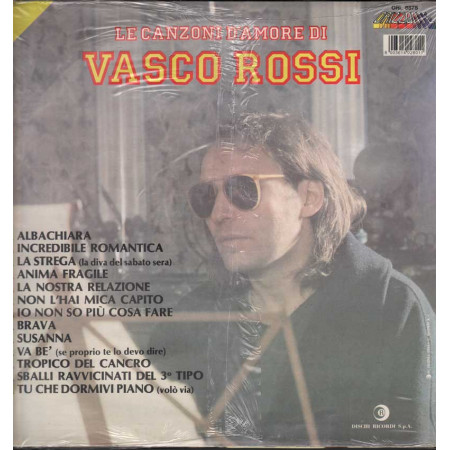Vasco Rossi - Le Canzoni D'Amore Di Vasco Rossi / Ricordi ‎