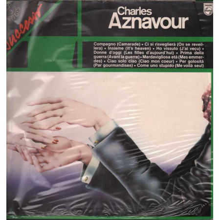 Charles Aznavour Lp 33giri Aznavour-Serie Successo Top Artists  Nuovo Sigillato