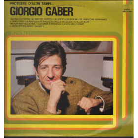Giorgio Gaber Lp Vinile Proteste Di Altri Tempi / K  ZNLKR 33323 Linea Tre Nuovo Giorgio Gaber Lp 33giri Proteste Di Altri Tempi  Nuovo 0033323