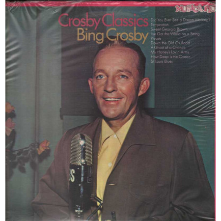 Bing Crosby Lp Vinile Crosby Classics Embassy ‎EMB 21013 Musica Piu'