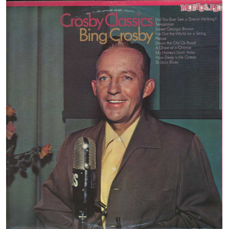 Bing Crosby Lp Vinile Crosby Classics / Embassy ‎EMB 21013  Musica Piu