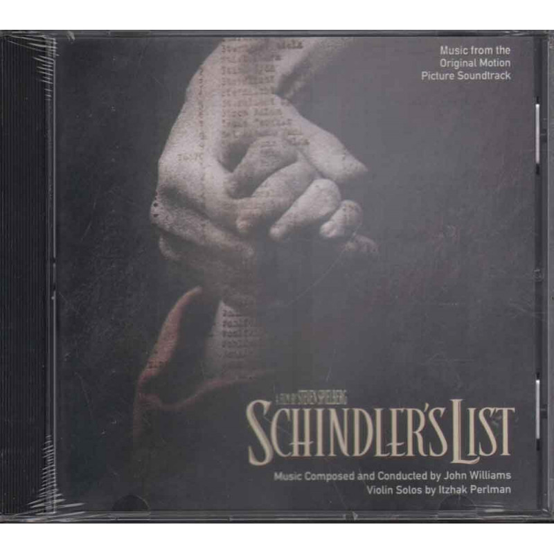 John Williams CD Schindler's List OST Soundtrack Sigillato 0008811096922 John Williams CD Schindler's List OST Soundtrack Sigillato 0008811096922