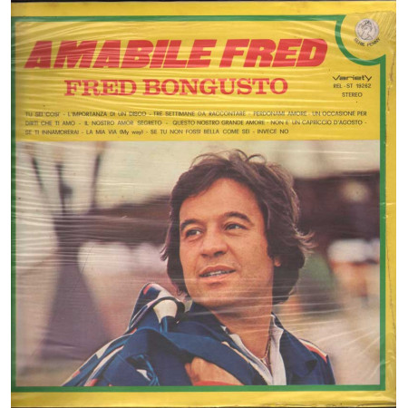 Fred Bongusto Lp 33giri Amabile Fred  Nuovo Sigillato