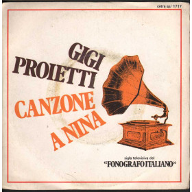Gigi Proietti Vinile 7" 45 giri Canzone A Nina / Bevi Un Bicchiere - Cetra Nuovo Gigi Proietti Vinile 7" 45giri Canzone A Nina / Bevi Un Bicchiere Nuovo