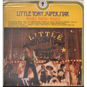 Little Tony Lp Vinile Superstar Rock Rock Rock / Rifi RPO/ST 72028 Sigillato Little Tony Lp 33giri Superstar Rock! Rock! Rock! Nuovo Sigillato 0072028