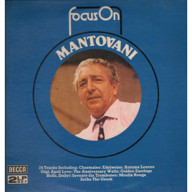 Mantovani 2 Lp Vinile Focus On / Sleeve Gatefold Copertina Apribile Decca Nuovo Mantovani 2 Lp Vinile  Focus On Sleeve Gatefold Copertina Apribile Decca Nuovo