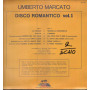 Umberto Marcato Lp Vinile Disco Romantico Vol 1 / Gala Records 