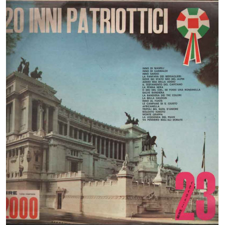 Banda Militare diretta M.o M.Ricci Lp 33giri 20 Inni Patriottici Nuovo