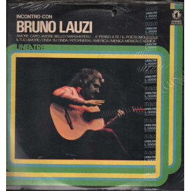 Bruno Lauzi  Lp Vinile Incontro Con Bruno Lauzi Numero Uno ZNLN 3013 Sigillato Bruno Lauzi  Lp 33giri Incontro Con Bruno Lauzi Nuovo Sigillato 003013