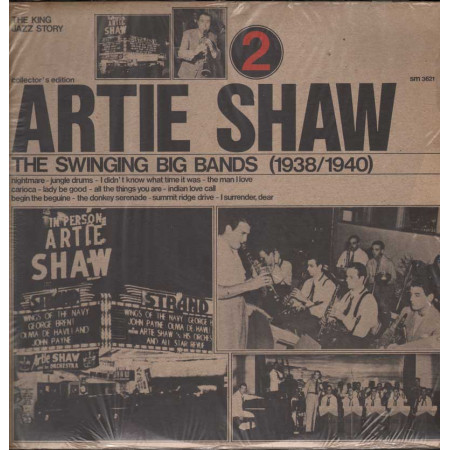 Artie Shaw Lp 33giri The swinging big bands VOL. 2 (1938/1940) Nuovo