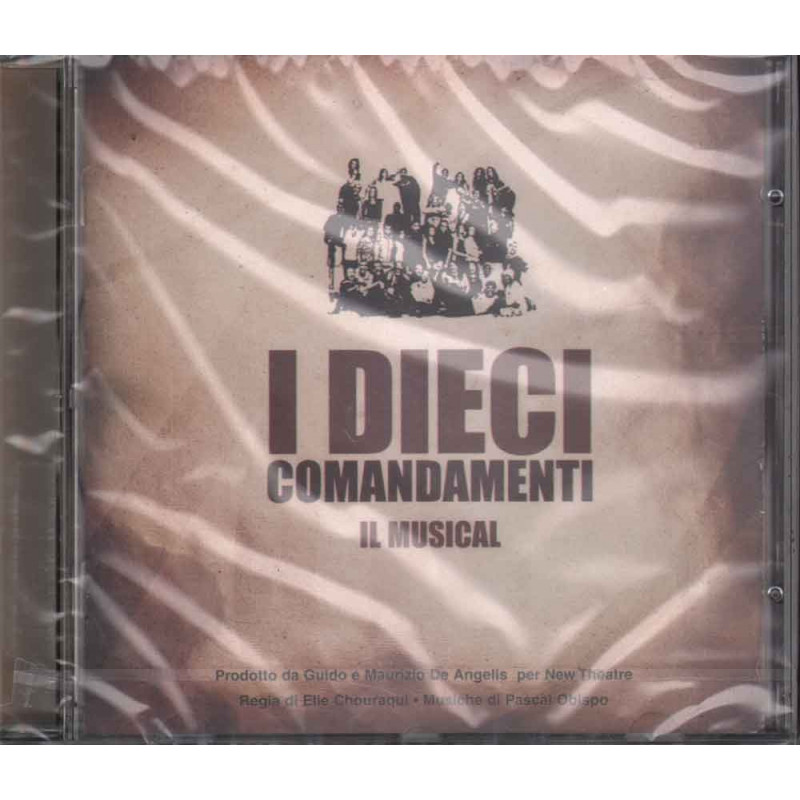 AA.VV. CD I Dieci Comandamenti - Il Musical OST Soundtrack Sigillato 50997511132 AA.VV. CD I Dieci Comandamenti - Il Musical OST Soundtrack Sigillato 50997511132