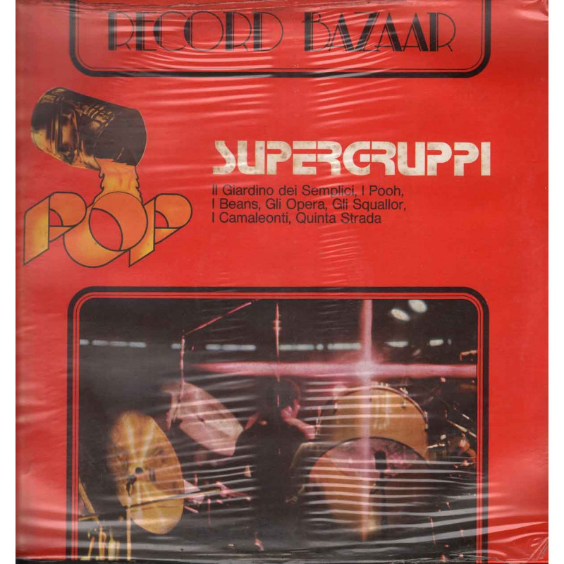 AA.VV. Lp 33giri Supergruppi Sigillato Record Bazaar – RB 82 AA.VV. Lp 33giri Supergruppi Sigillato Record Bazaar – RB 82