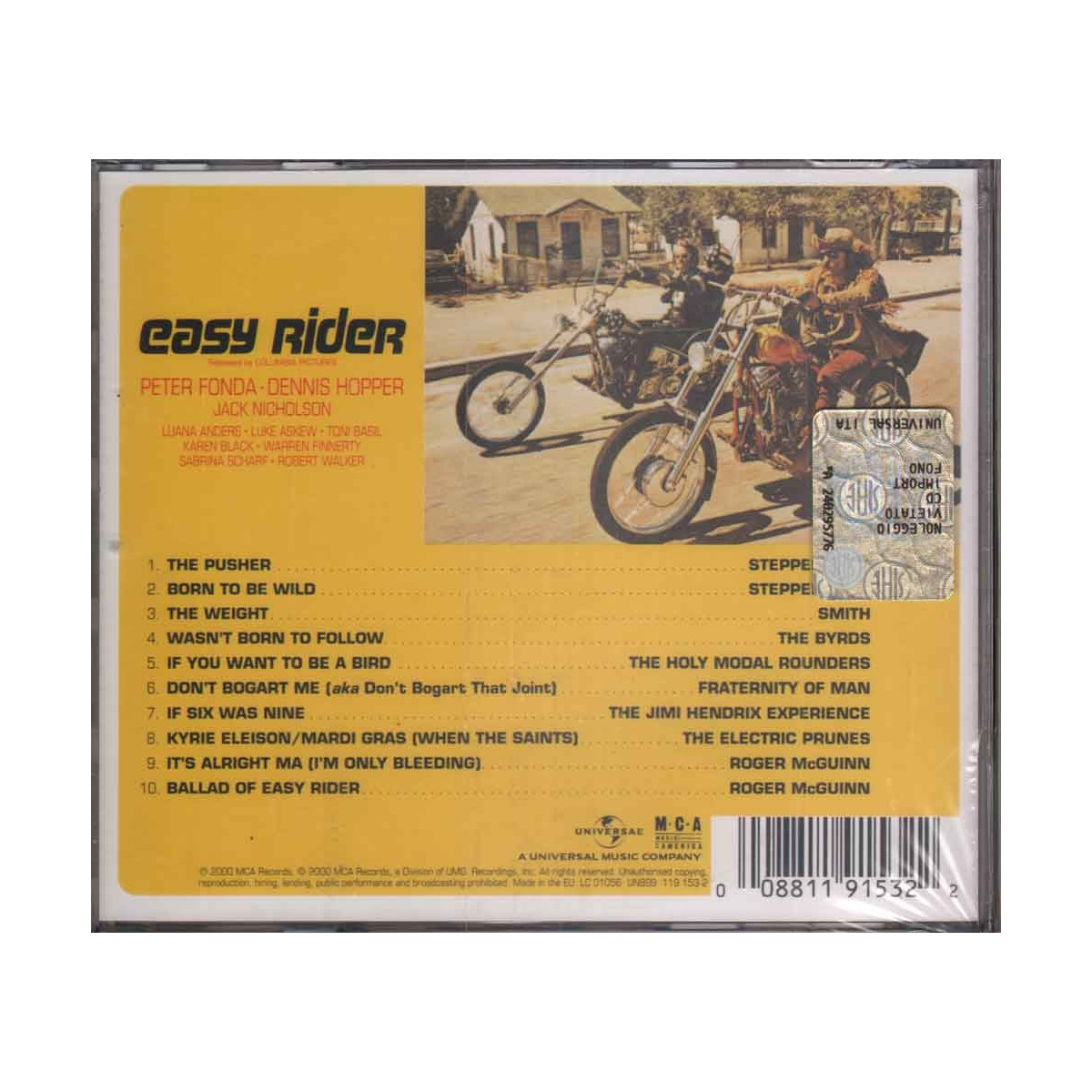 Easy Rider Music From The Soundtrack - 洋楽