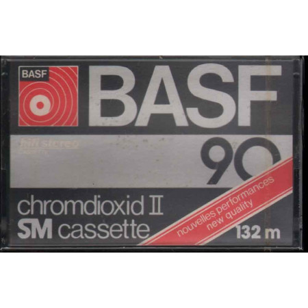 BASF Chromdioxid II SM Cassette 90 - 132m / Cromo Diossido