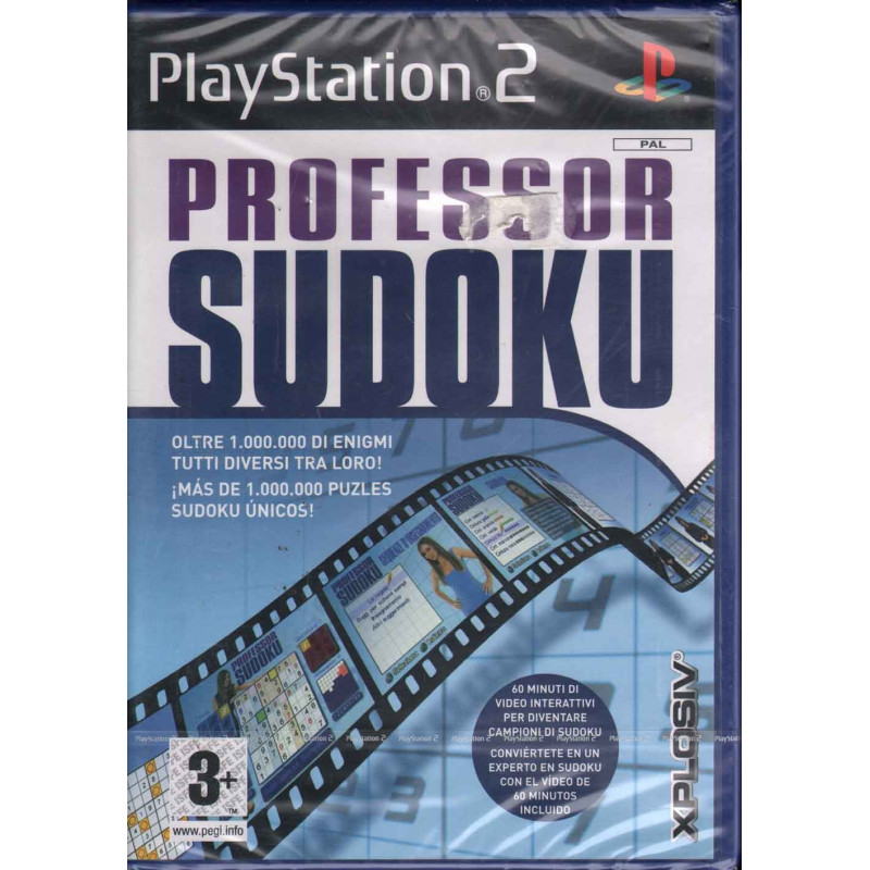 Professor Sudoku Videogioco Playstation 2 PS2 5017783023459