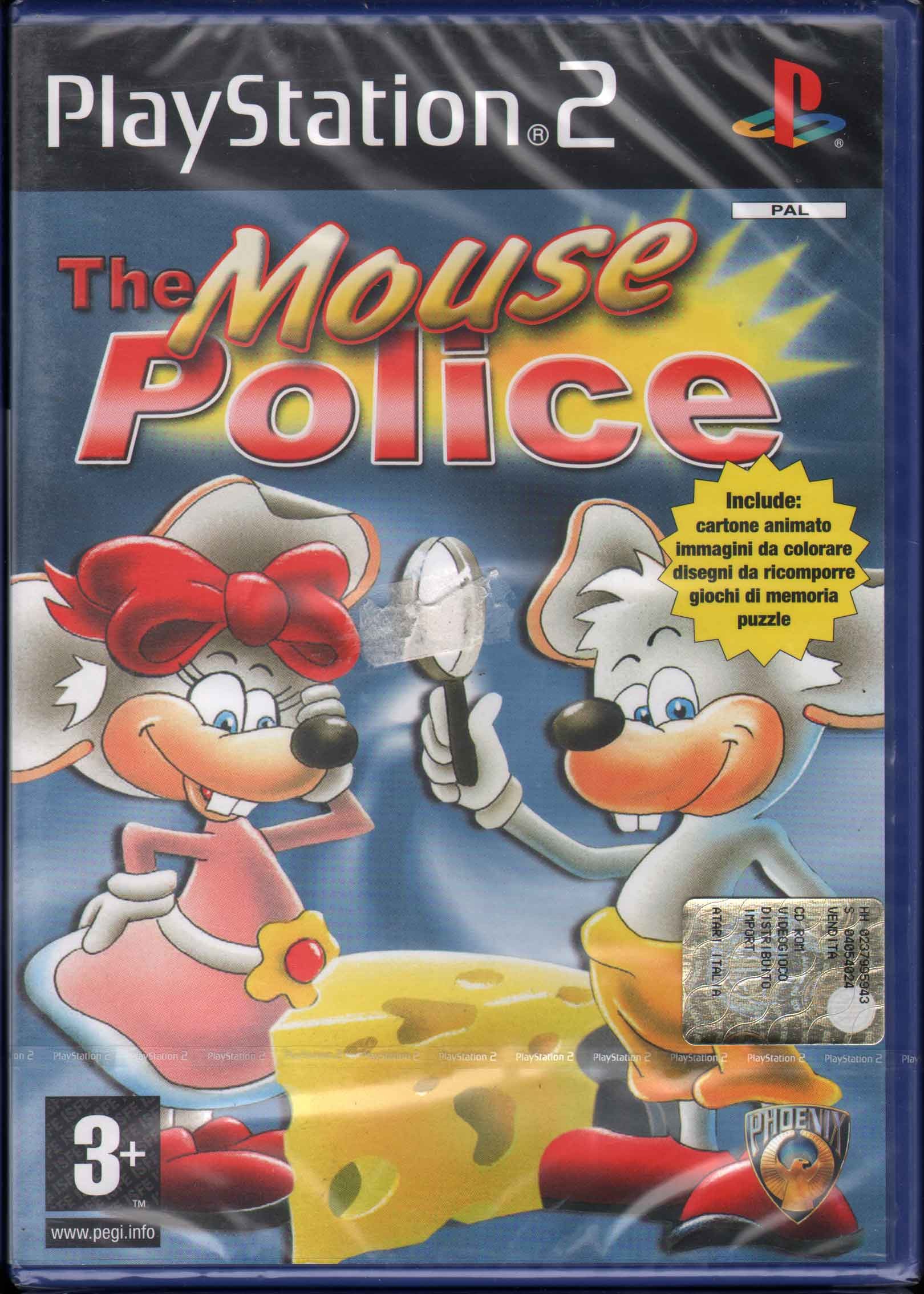 mouse police videogioco playstation 2 ps2 sigillato