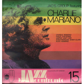 Jac's Group Featuring Charlie Mariano Lp 33giri Jazz A Confronto 15 Sigillato
