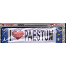 I Love Paestum - Targa Idea Regalo Regalandia Sigillato 9807800004525