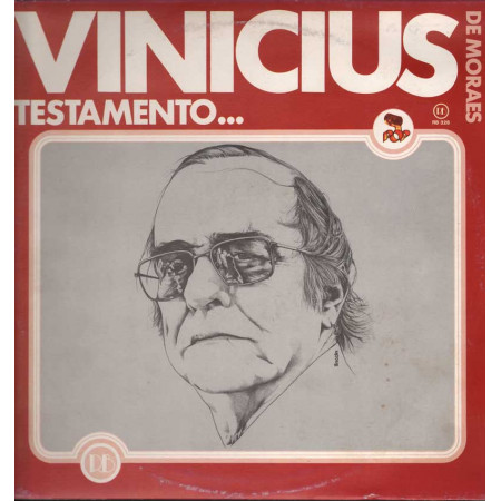 Vinicius De Moraes Lp 33giri Testamento Nuovo RB 328